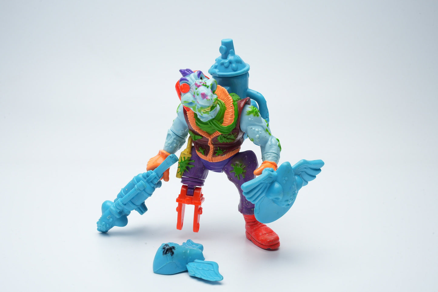 Nozone Toxic Crusaders - 1991 vintage Playmate Toys figuur