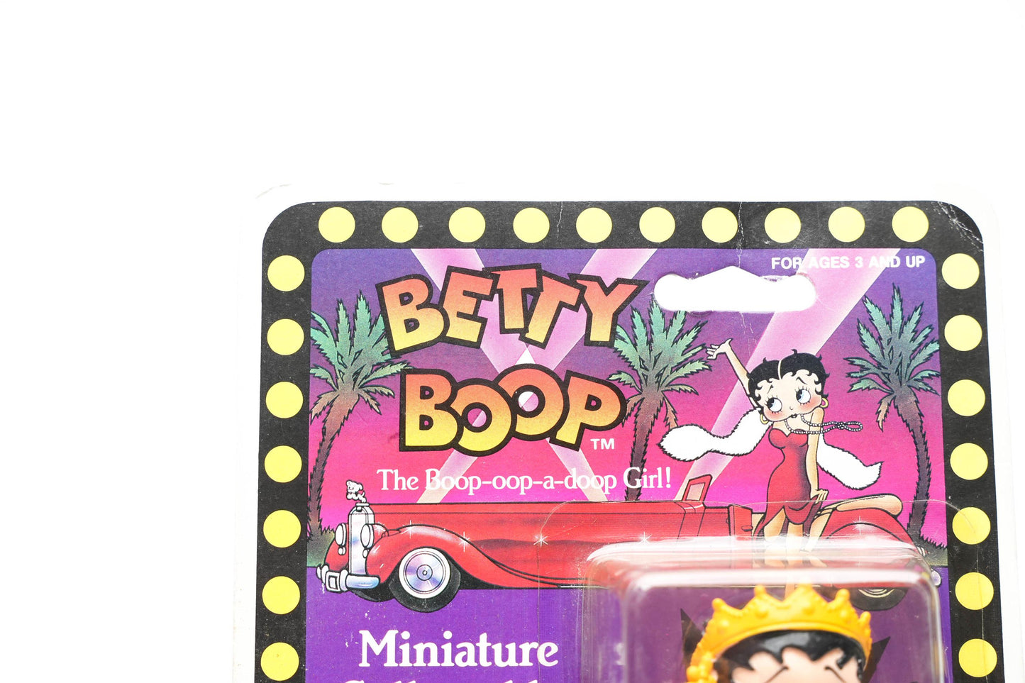 Betty Boop Miniatuurfiguur – 1986 – MD Toys – Koningin Editie