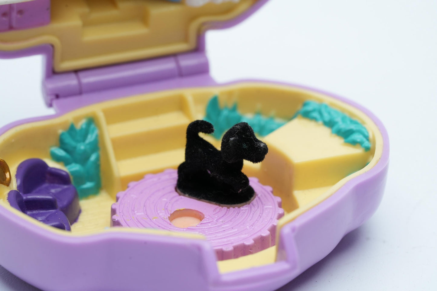 Vintage Polly Pocket Dazzling Dog Show 1993 – Met Originele Hond – Bluebird Toys
