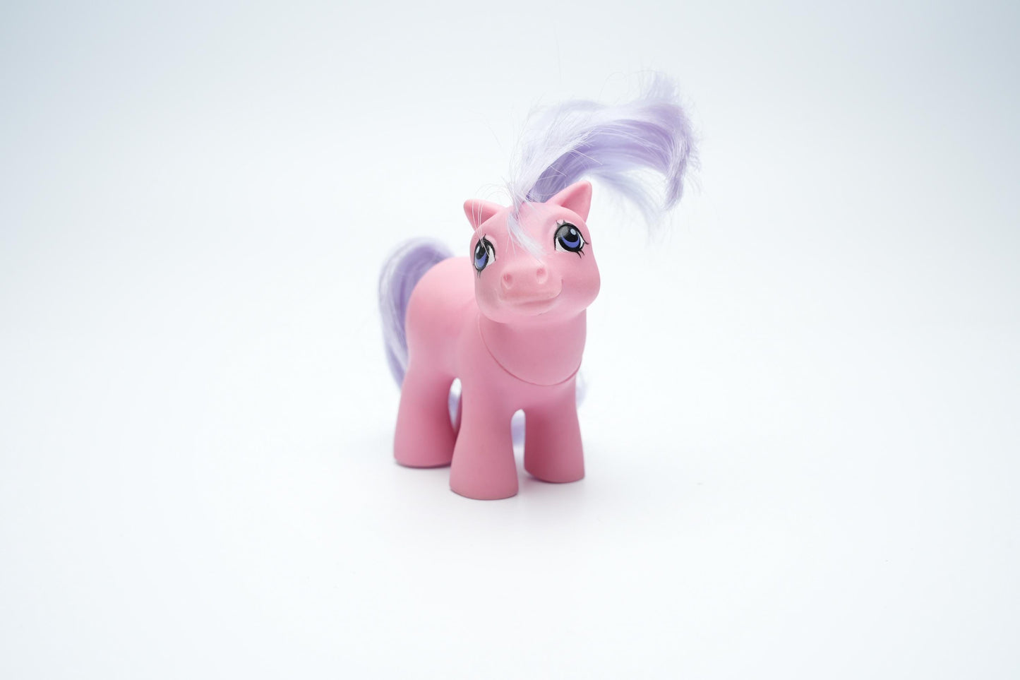 Vintage My Little Pony - Roze Pony met Paarse Manen