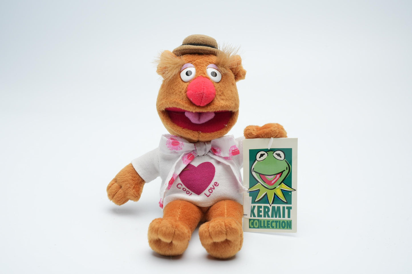 Zeldzame Fozzie beer plush | bekend van de Kermit collection en enorm schattig voor de verzameling | Junior AG speelgoed