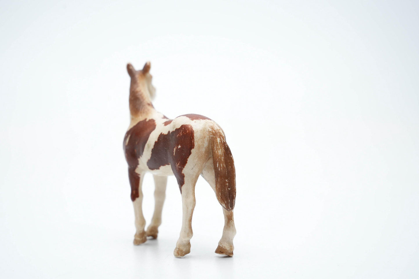 Schleich 13241 Pinto Hengst – 10 cm (ca. 3.9 inch) – 1995 – Vintage Paardenfiguur