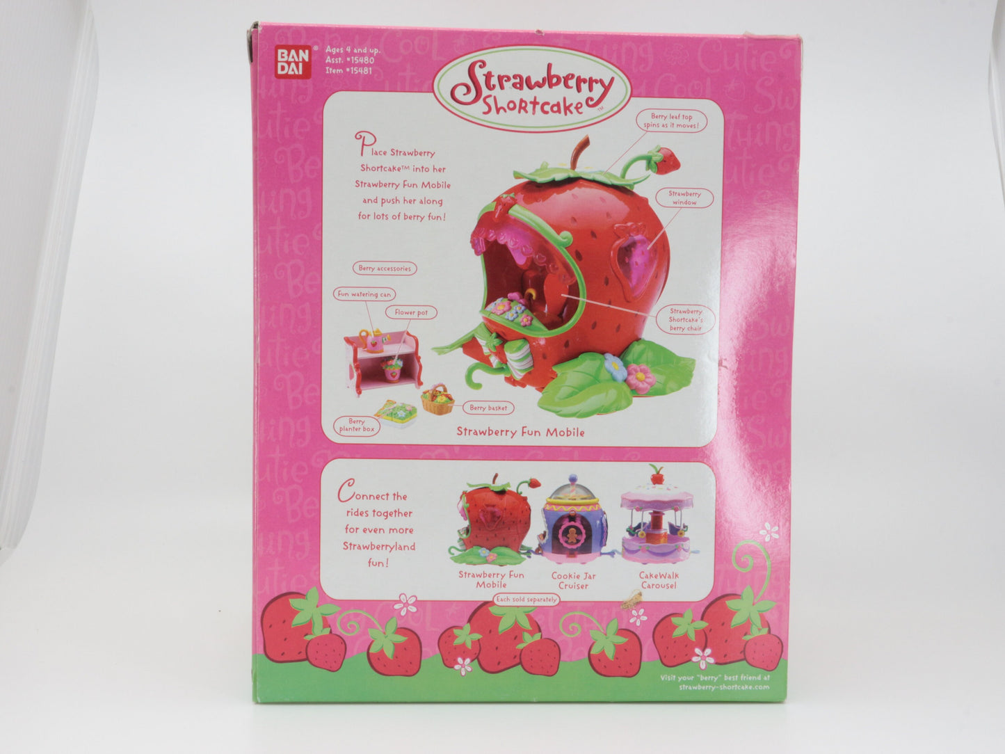 Strawberry Shortcake bandai strawberry shortcake fun mobile Berry Cute Rides Vintage