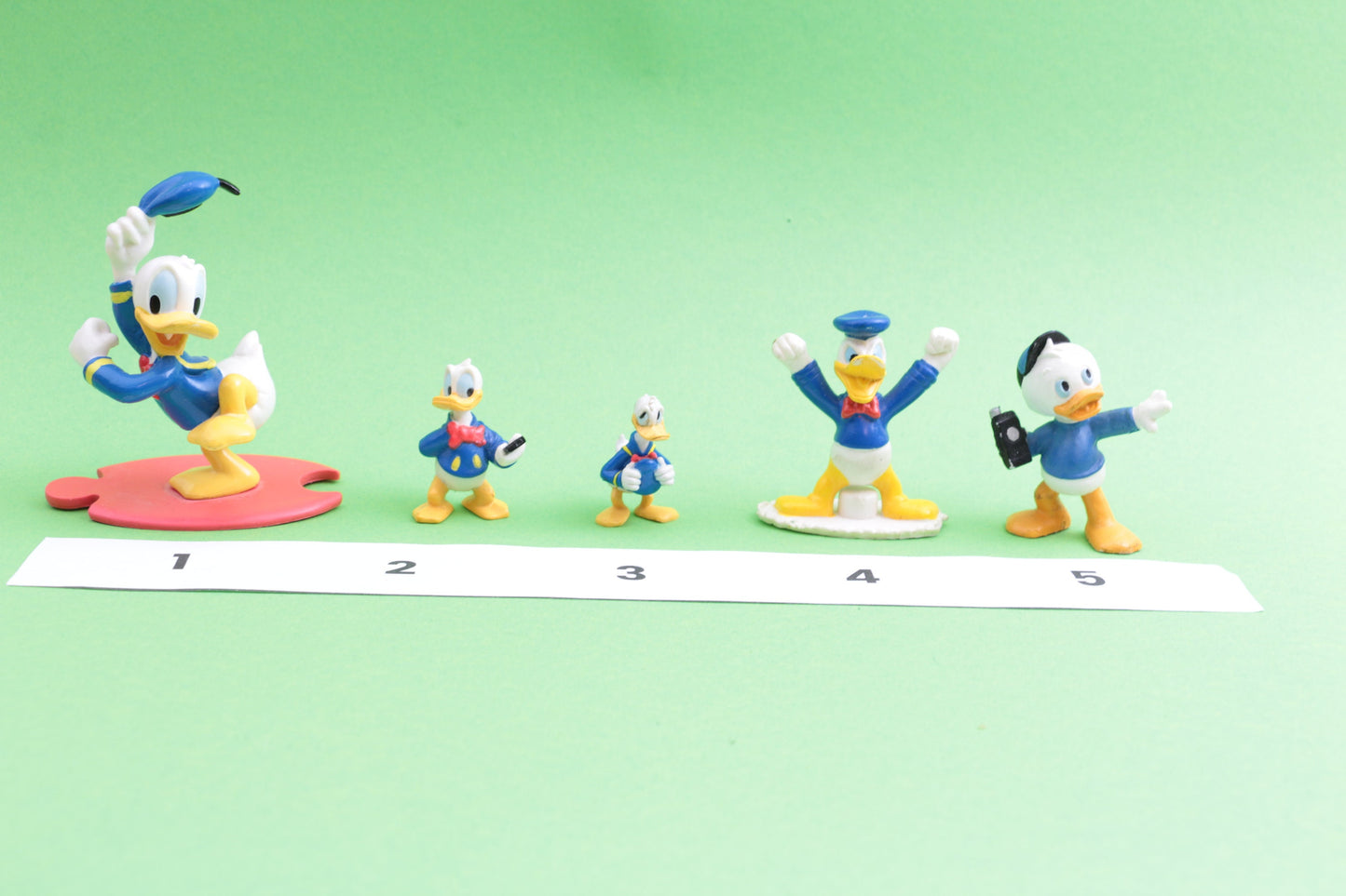 Disney Donald Duck figuren - vintage uit verschillende jaartallen