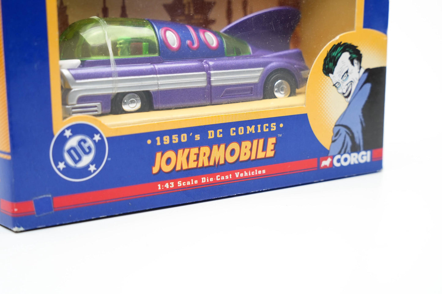 Corgi 1950’s DC Comics Jokermobile – 1:43 Die-Cast Model (Nieuw in Doos)