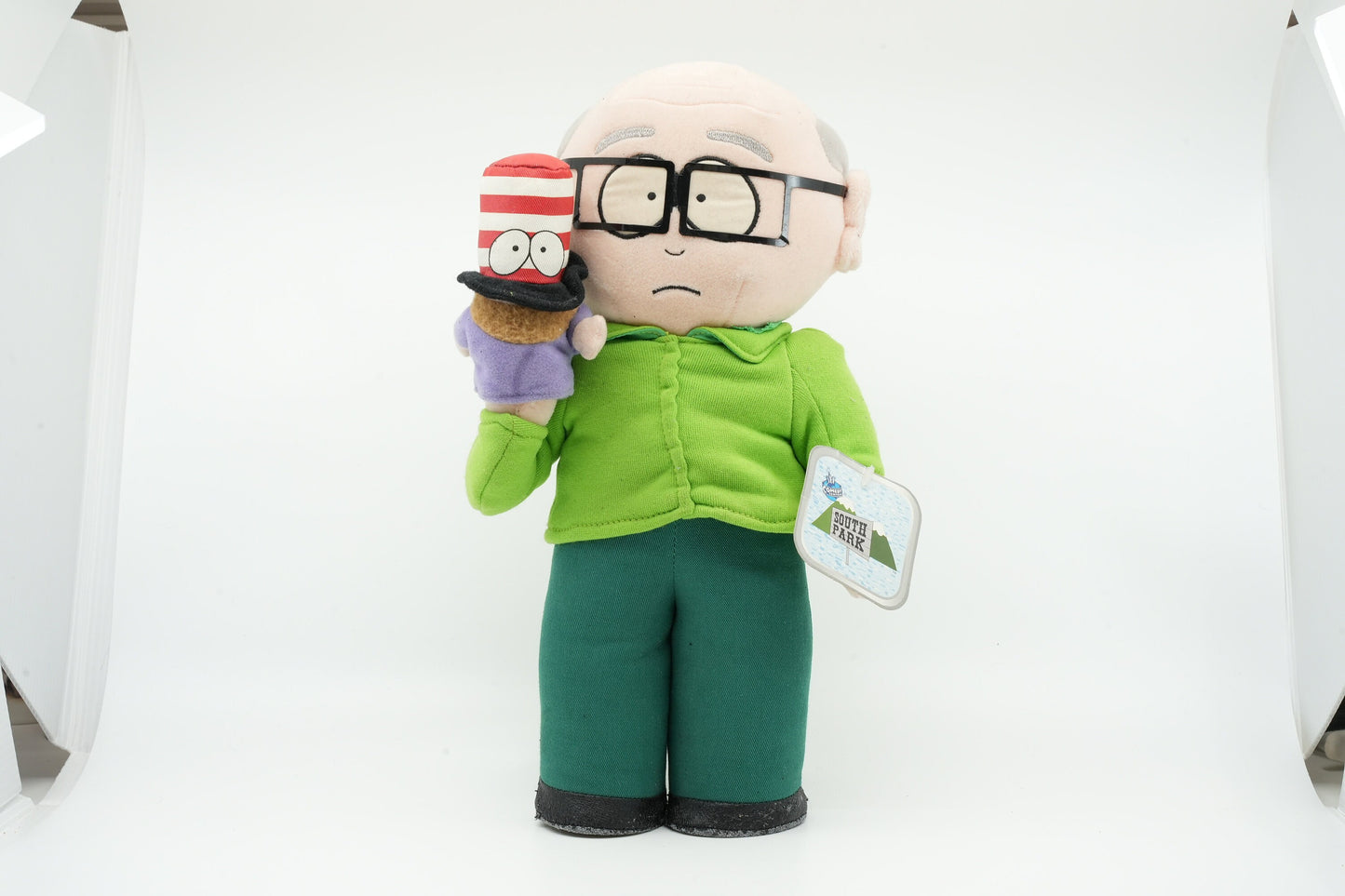 Vintage South Park Plush Herbert Garrison | Retro knuffel Herbert Garrison | South Park plush