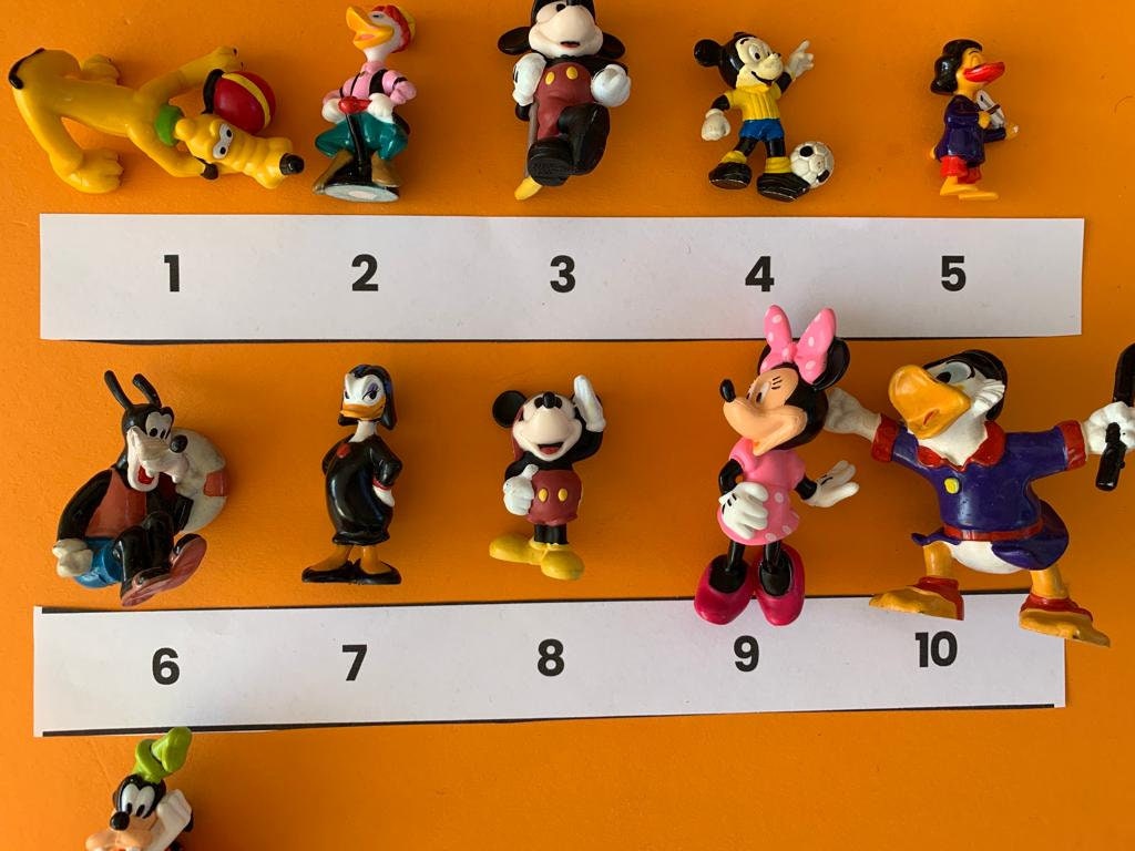 Vintage Disney figuren| Pluto figuur, goofy figuur, Mickey Mouse figuur, Minnie mouse figuur| Vintage disney poppetjes