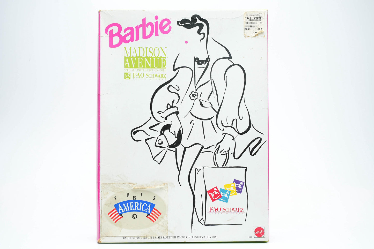 Limited Edition Barbie Madison Avenue FAO Schwarz (1995) – Vintage Verzamelobject
