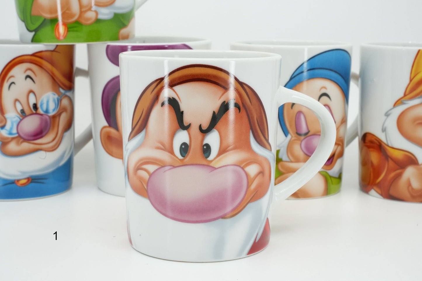 Zeldzame mokken van de zeven dwergen | 7 Dwergen sneeuwwitje | Poppen 7 dwergen | Vintage mok | Mokken zeven dwergen | pick your favourite
