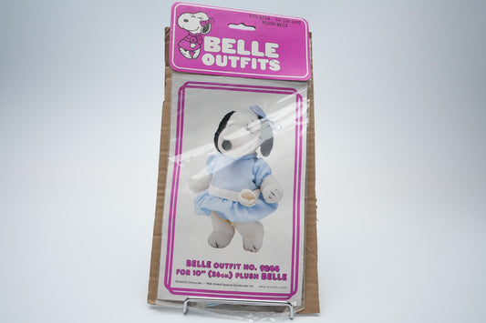 Belle Outfits - Vintage Snoopy Belle Blauwe Jurk (1980s) - Nieuw in Verpakking