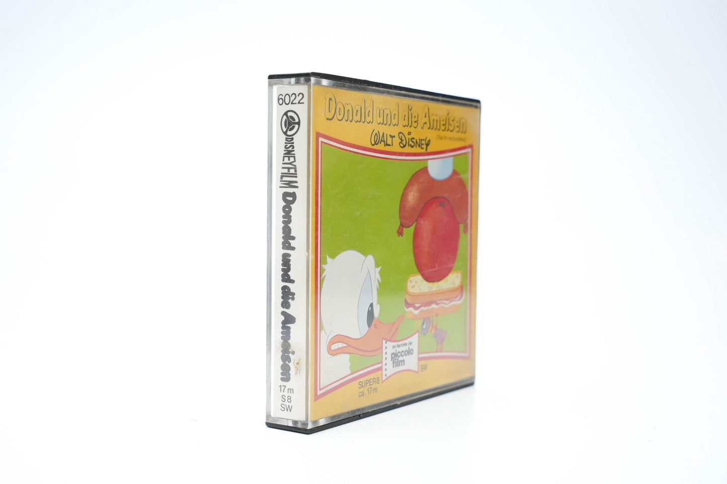 Donald und die Ameisen – Vintage Super 8 Film | Walt Disney | Piccolo Film 6022 | ca. 1970s | Zwart-wit | ca. 17m | "Tea for Two Hundred"
