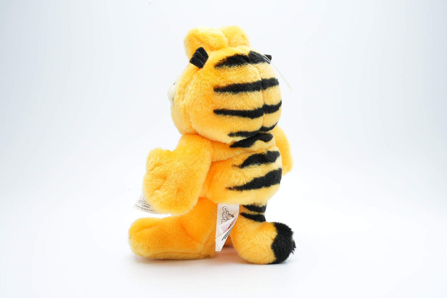 Vintage Garfield die staat met grote ogen | vintage Garfield plush