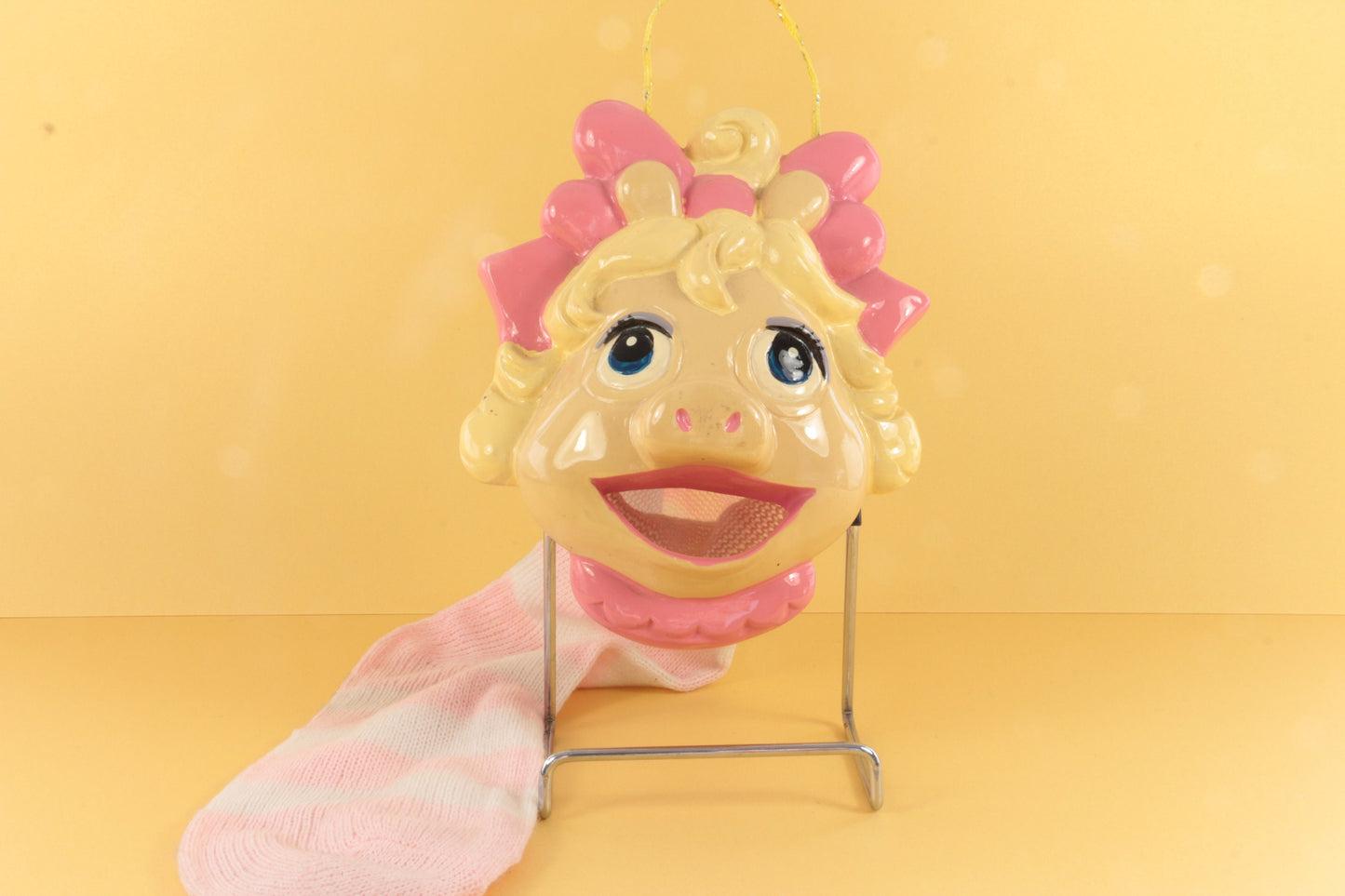 Baby Miss Piggy vintage spaarpot | Vintage Spaarsok | Oude spaarpot