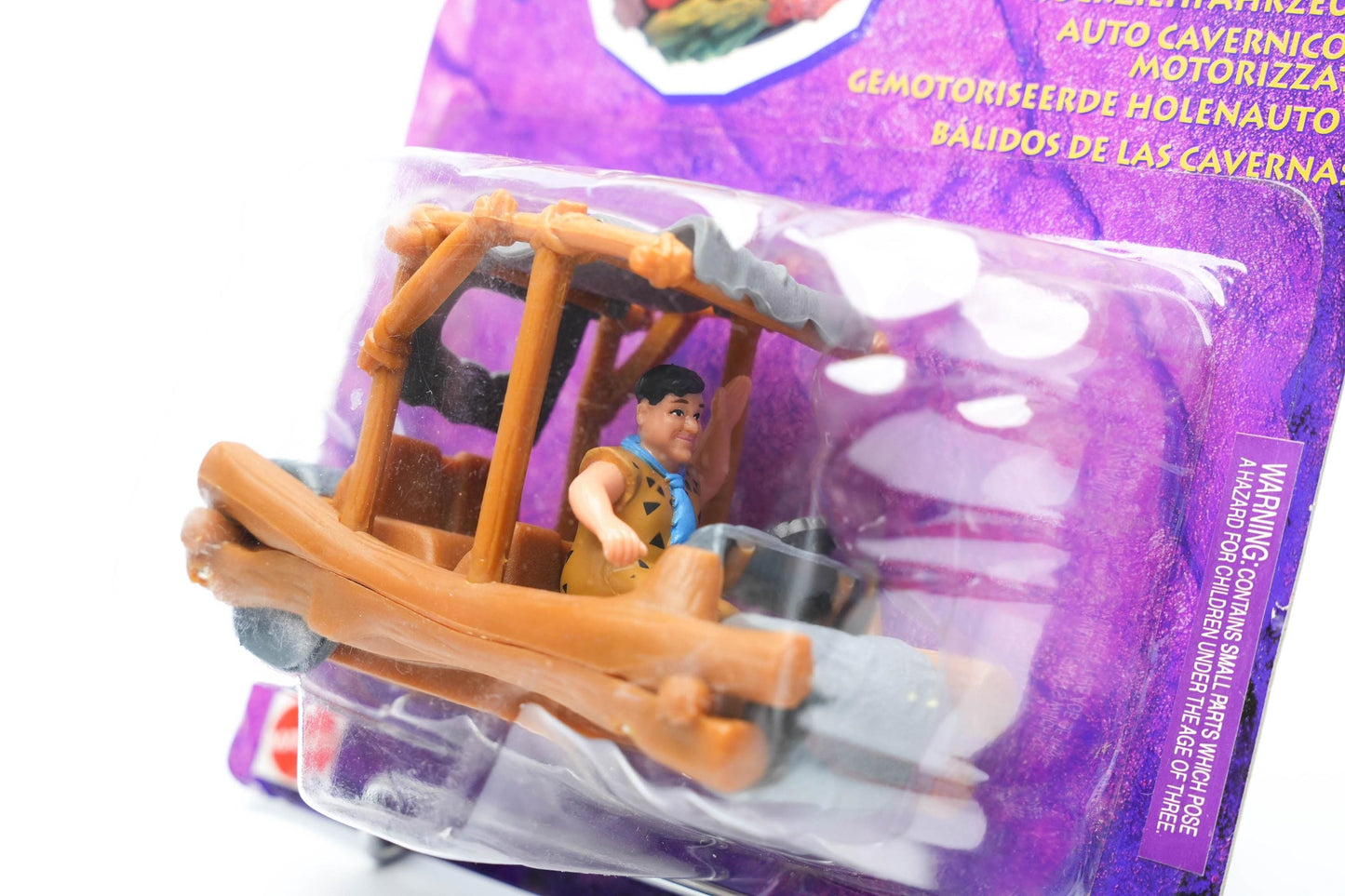 The Flintstones Fred Flintstone Auto – 1993 – Mattel – Motorizied Cave Car
