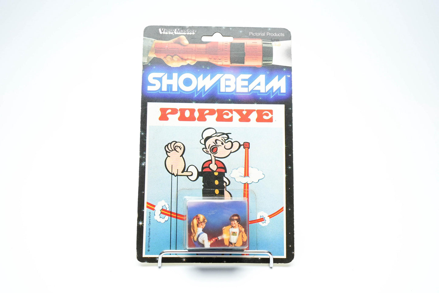 Vintage View-Master Show Beam Cassette – Popeye (1977) – Zeldzaam Verzamelobject
