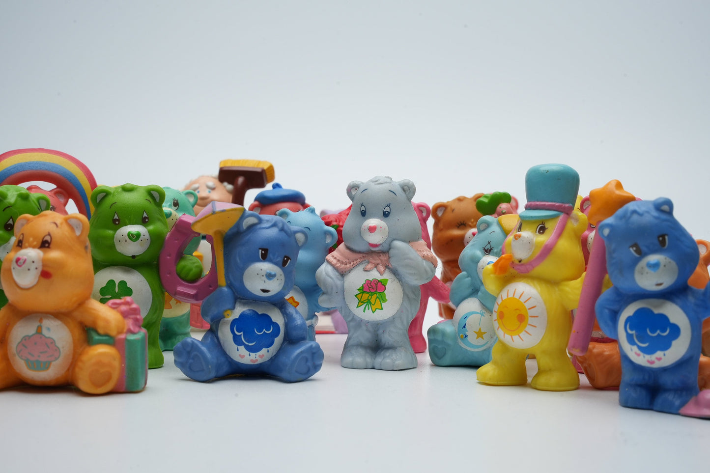 Care Bears - kies je eigen figuren - vintage care bear poppetjes