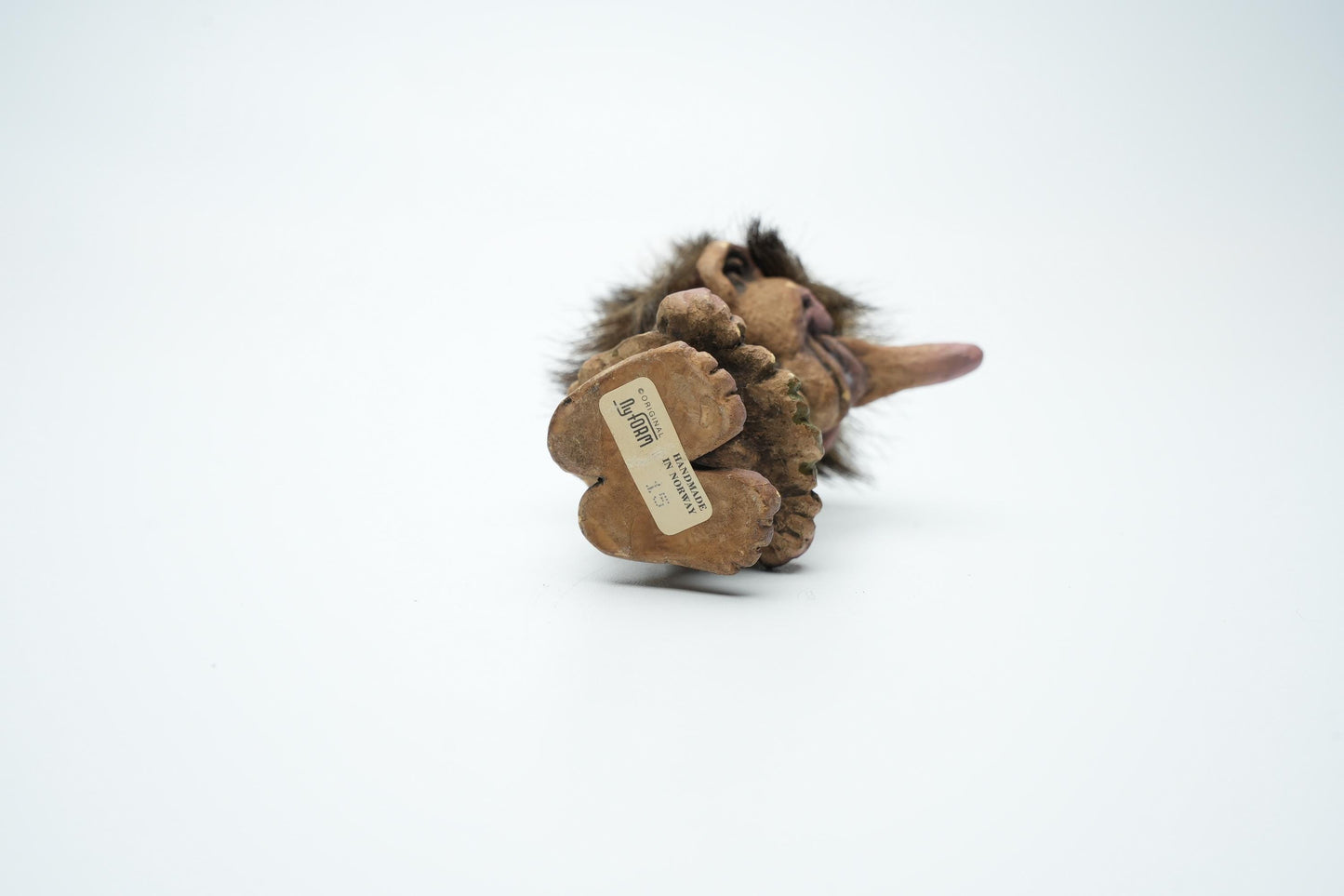 Nyform Troll (Nr. 15) – Handgemaakt Noors Troll Beeldje – 10 cm / 4 inch