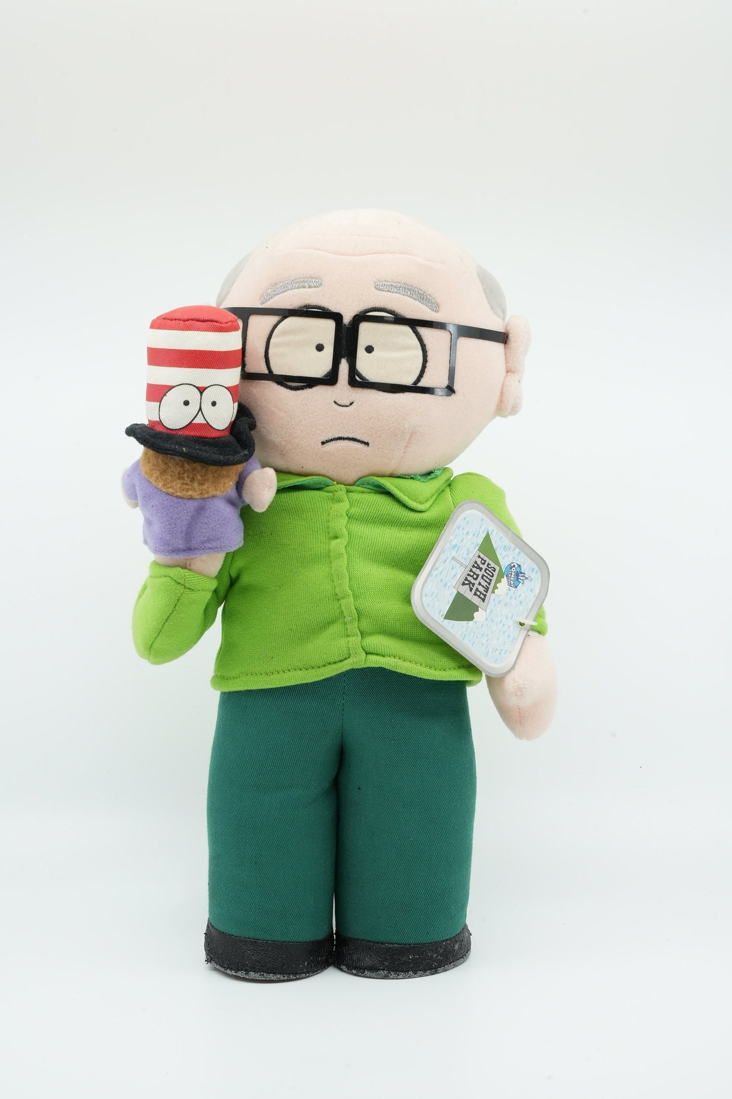 Vintage South Park Plush Herbert Garrison | Retro knuffel Herbert Garrison | South Park plush