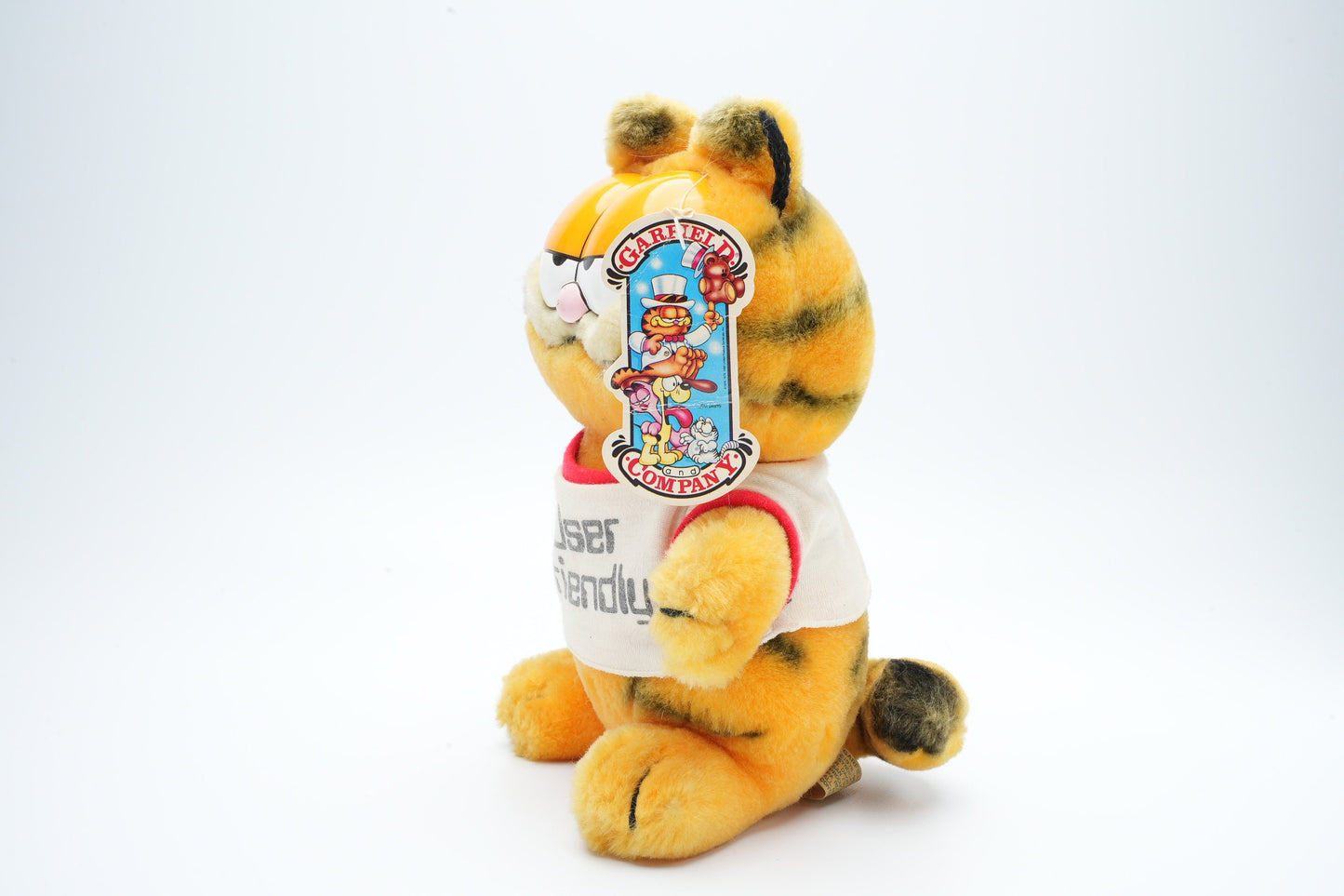 Garfield User Friendly t-shirt | zeldzame vintage Garfield plush