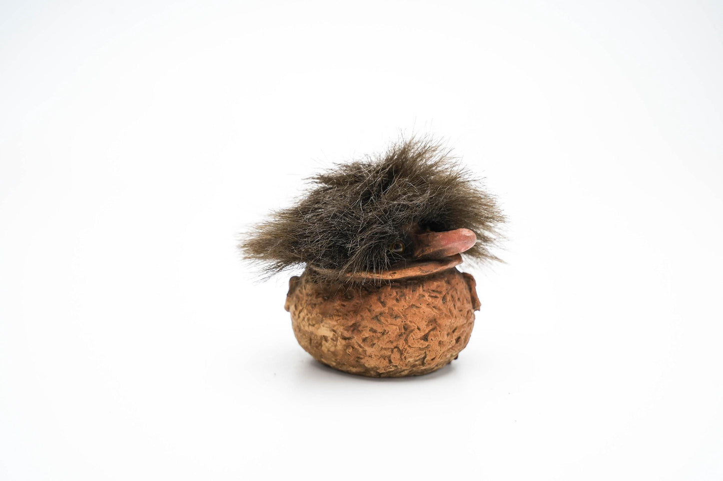 Nyform Trol in Potje – 7 cm (2.75 inch) – Zeldzaam Verzamelobject