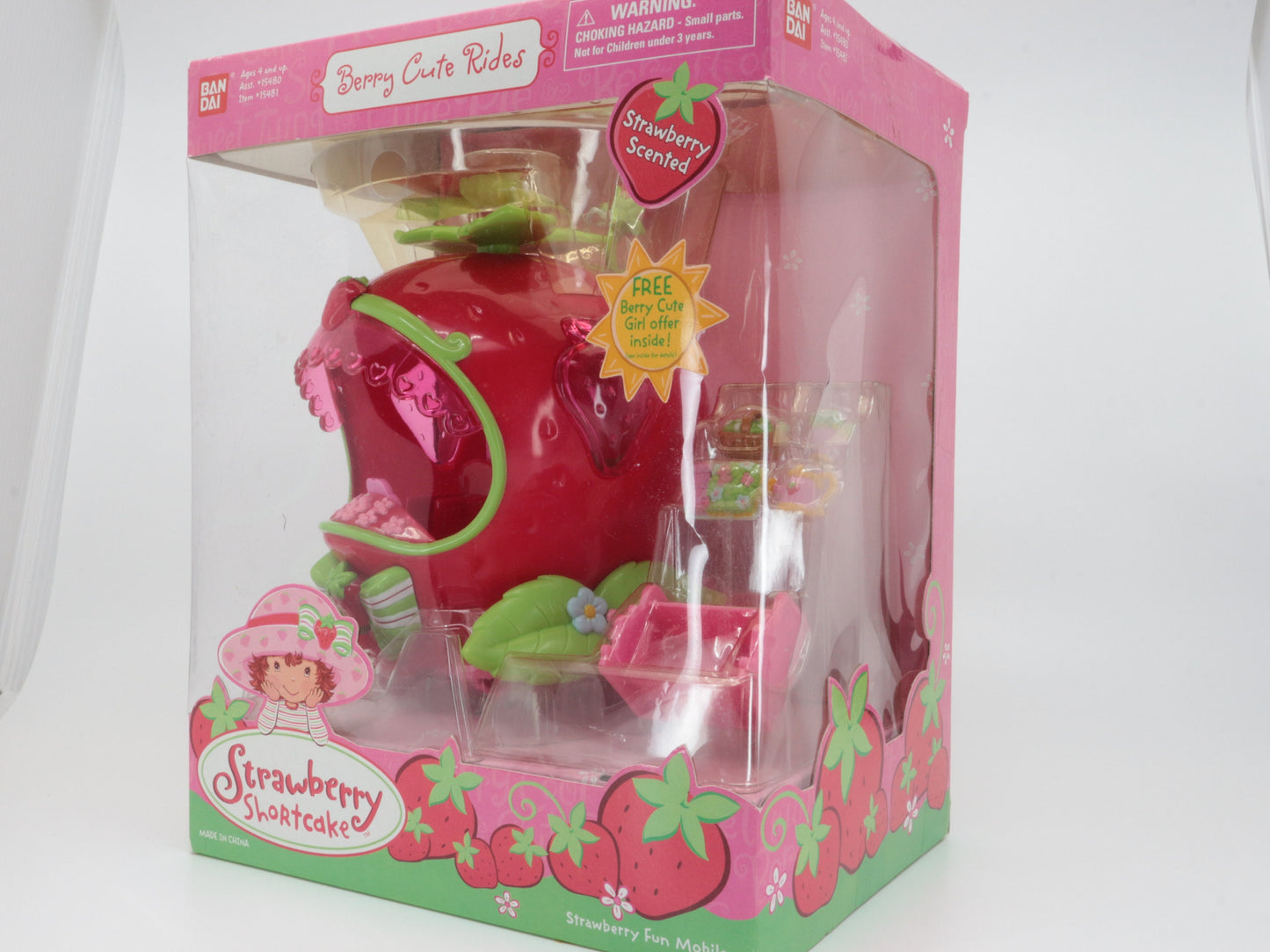 Strawberry Shortcake bandai strawberry shortcake fun mobile Berry Cute Rides Vintage