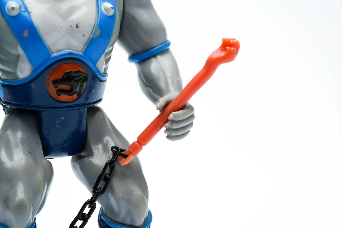 Thundercats Panthro Actiefiguur – LJN (1985) – Inclusief Ketting