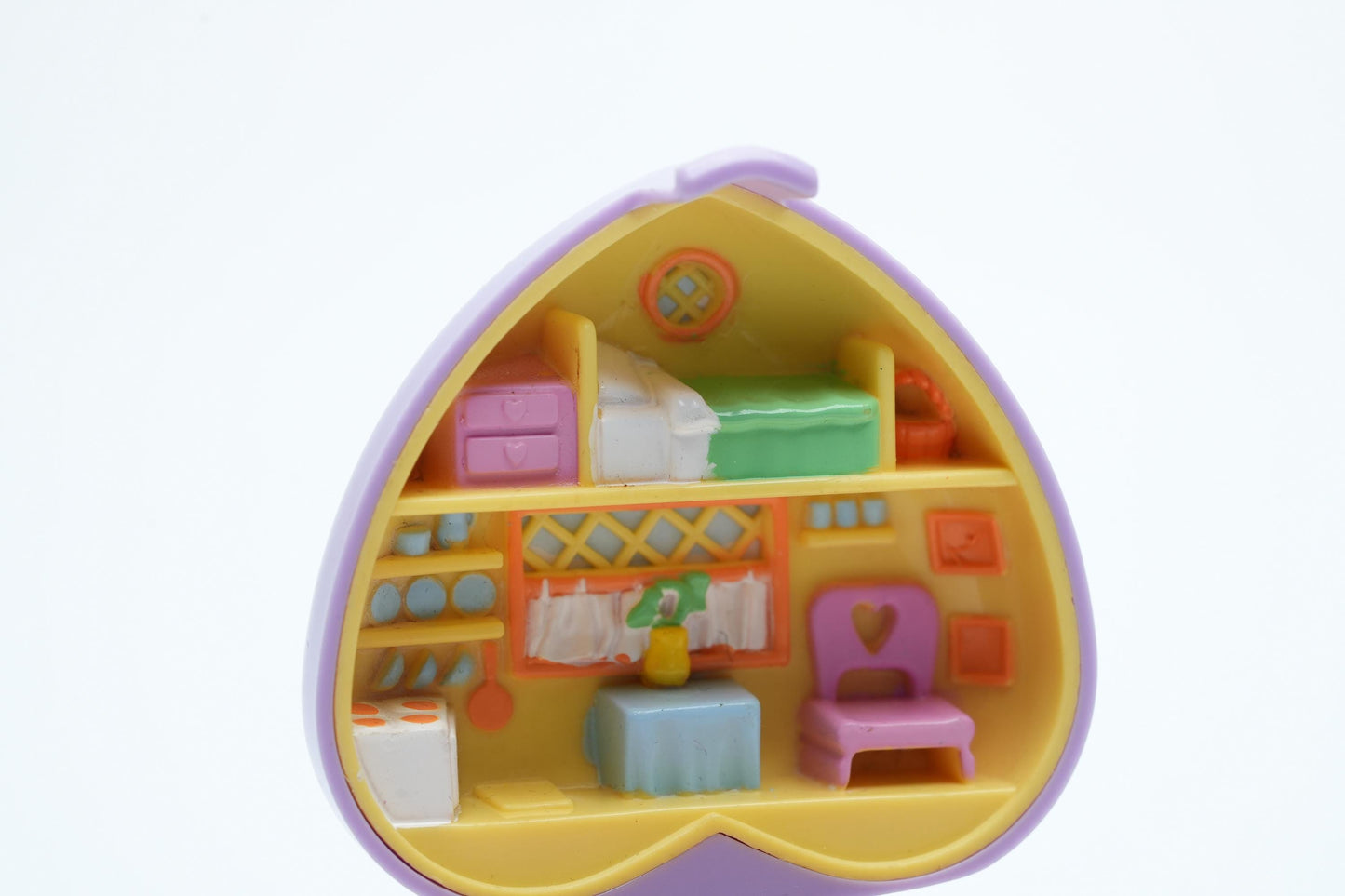 Vintage Polly Pocket Pretty Bunnies – 1993 Bluebird Compact – Met 2 Originele Konijntjes