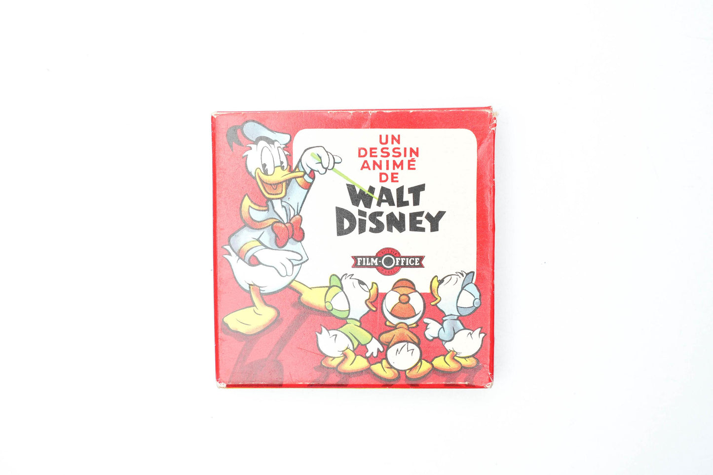 Vintage Super 8 Film – Walt Disney Cartoon met Donald Duck & Mickey – Film Office Frankrijk – ca. 1970s