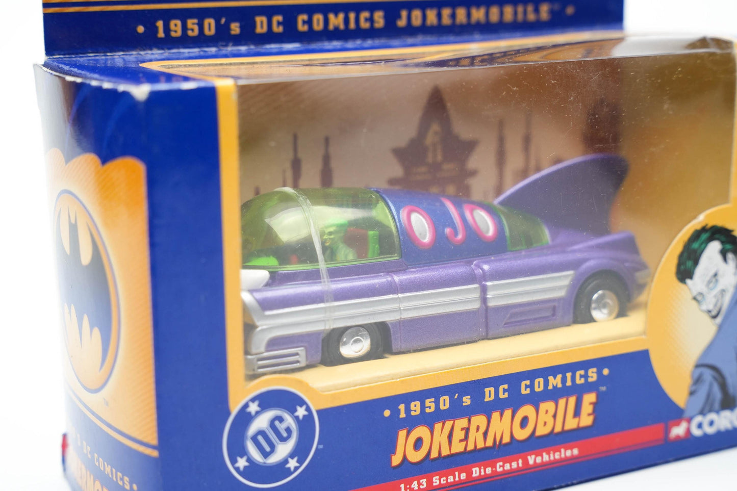 Corgi 1950’s DC Comics Jokermobile – 1:43 Die-Cast Model (Nieuw in Doos)