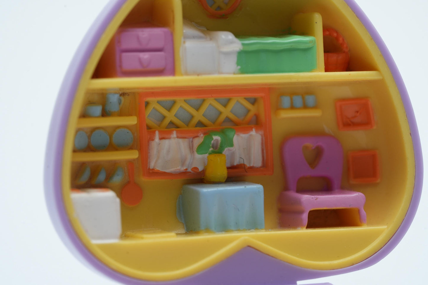 Vintage Polly Pocket Pretty Bunnies – 1993 Bluebird Compact – Met 2 Originele Konijntjes