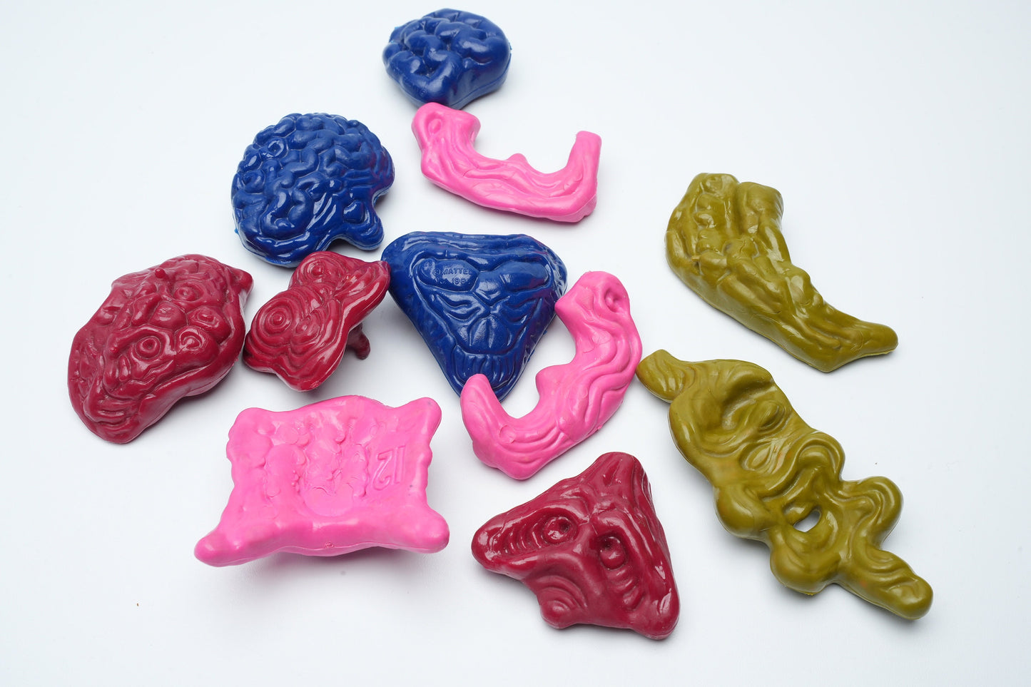 Mad Scientist Dissect-An-Alien vintage figuur - 1986