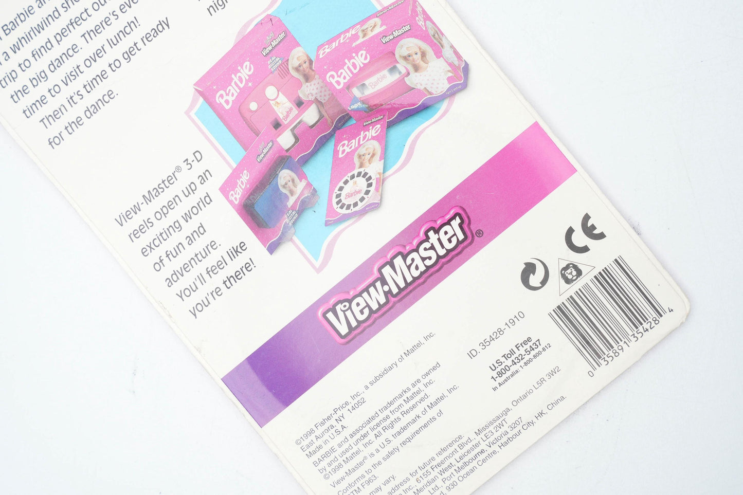 Barbie View-Master 3D Reels – Prom Date (1998) | Originele verpakking | Vintage Mattel x Fisher-Price