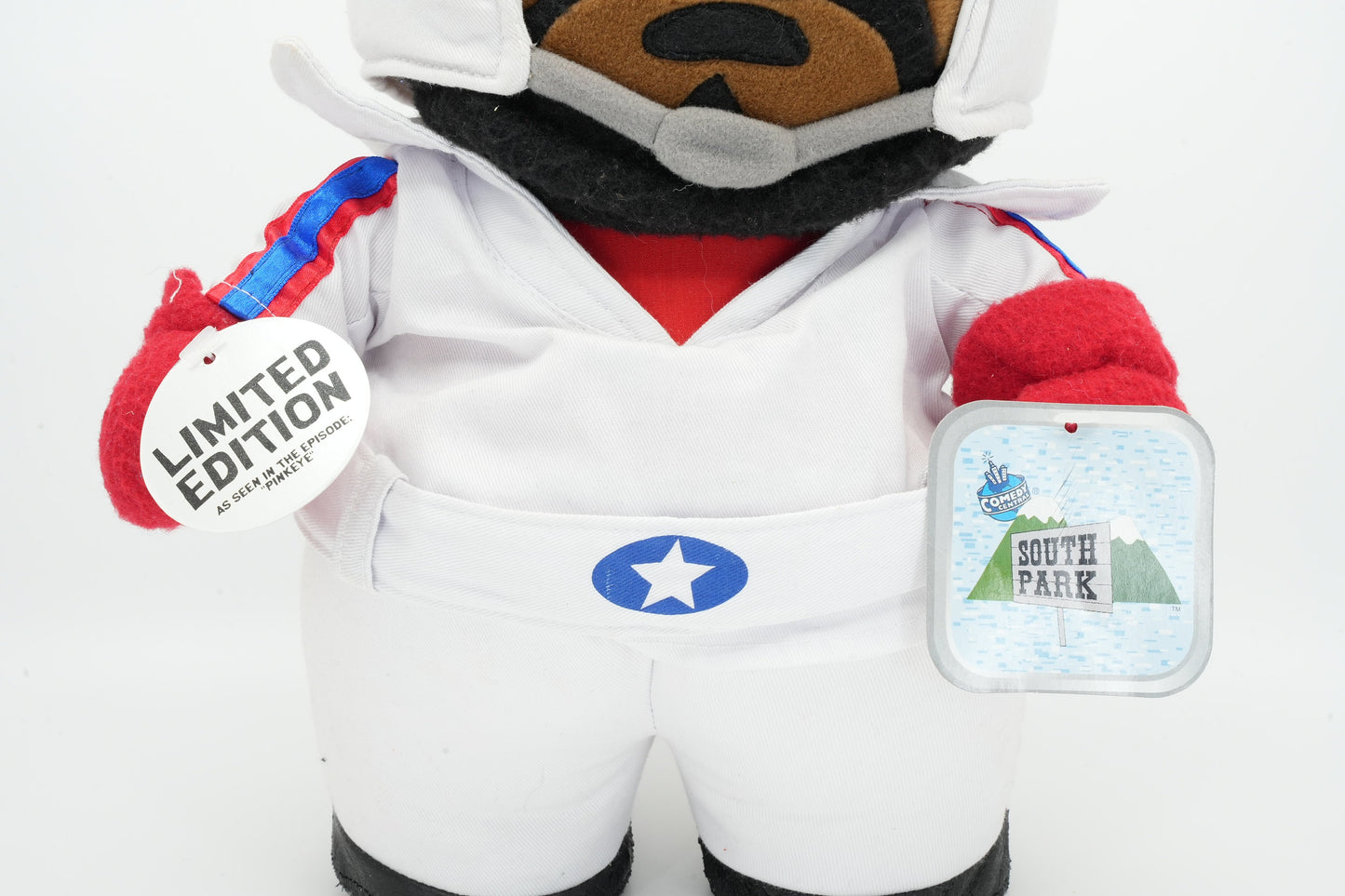 Zeldzame chef evil kenevil - Limited Edition 1998 van Chef in de ruimte- plush | Comedy Central knuffel 15 inch | Grappige TV-show
