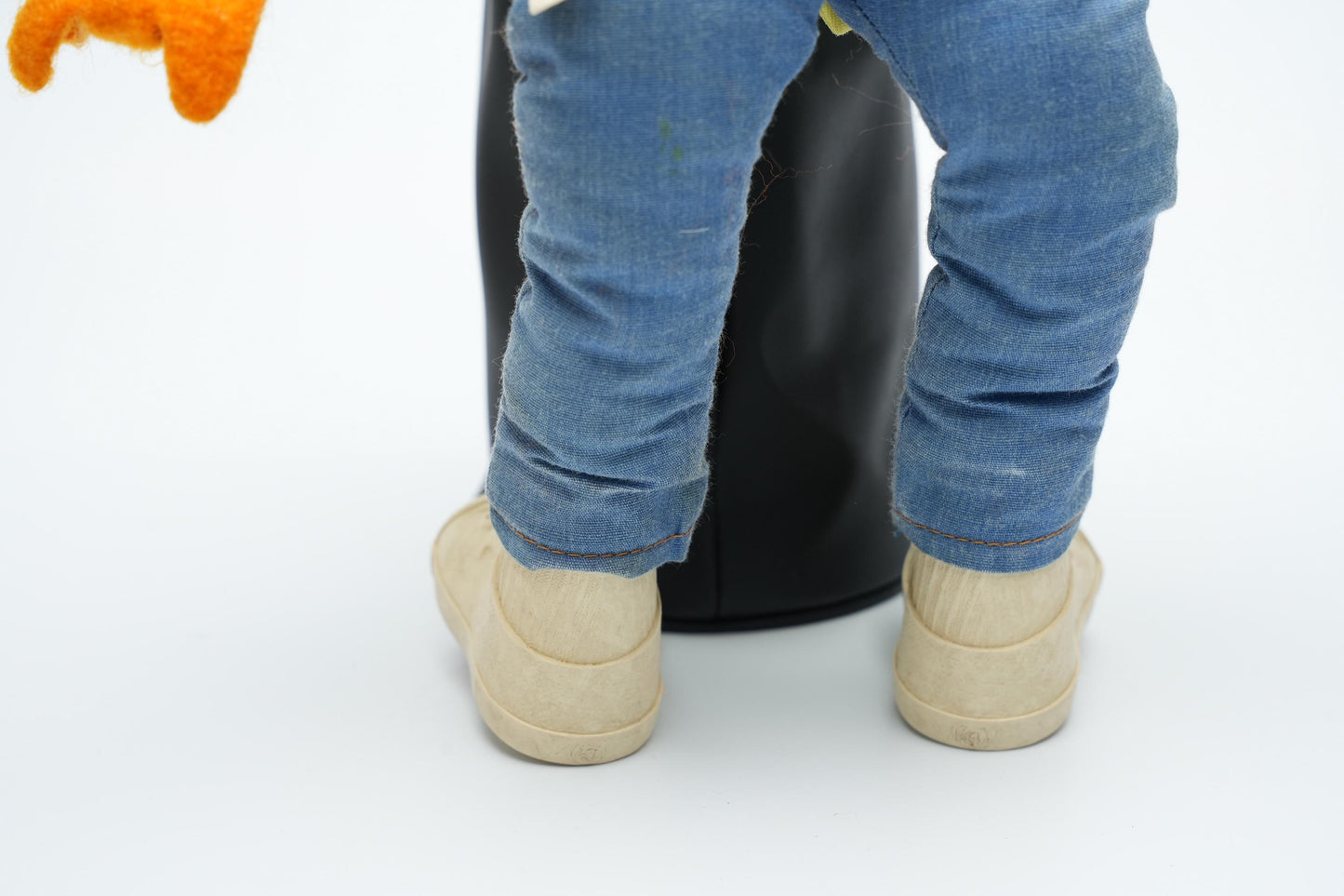 Zeldzame vintage Muppet 1978 Scooter Fisher Price pop Jim Henson Toy