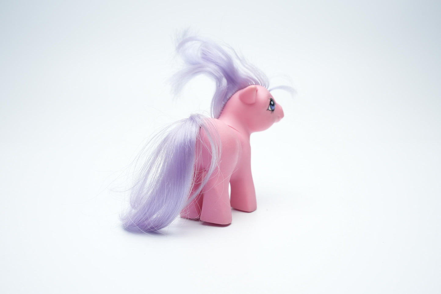 Vintage My Little Pony - Roze Pony met Paarse Manen