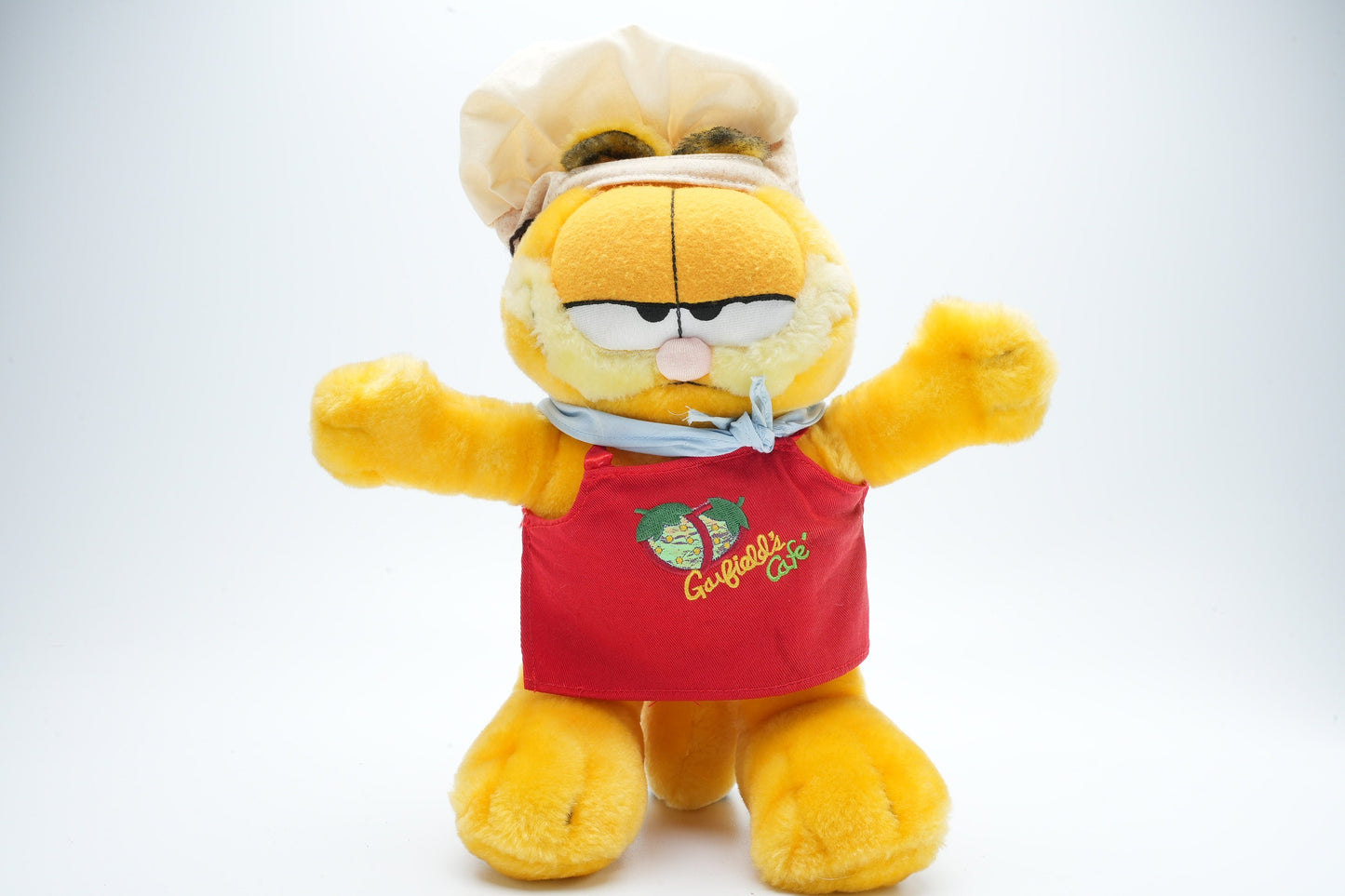 Garfield Café plush | vintage Garfield pluche die aan het koken is