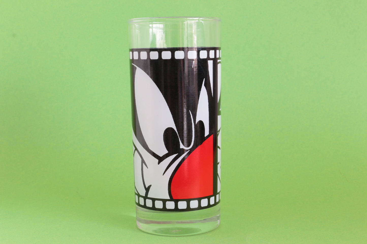 Vintage limonadeglas van de Looney Tunes 1997 | Silvester limonade glas | Oud servies
