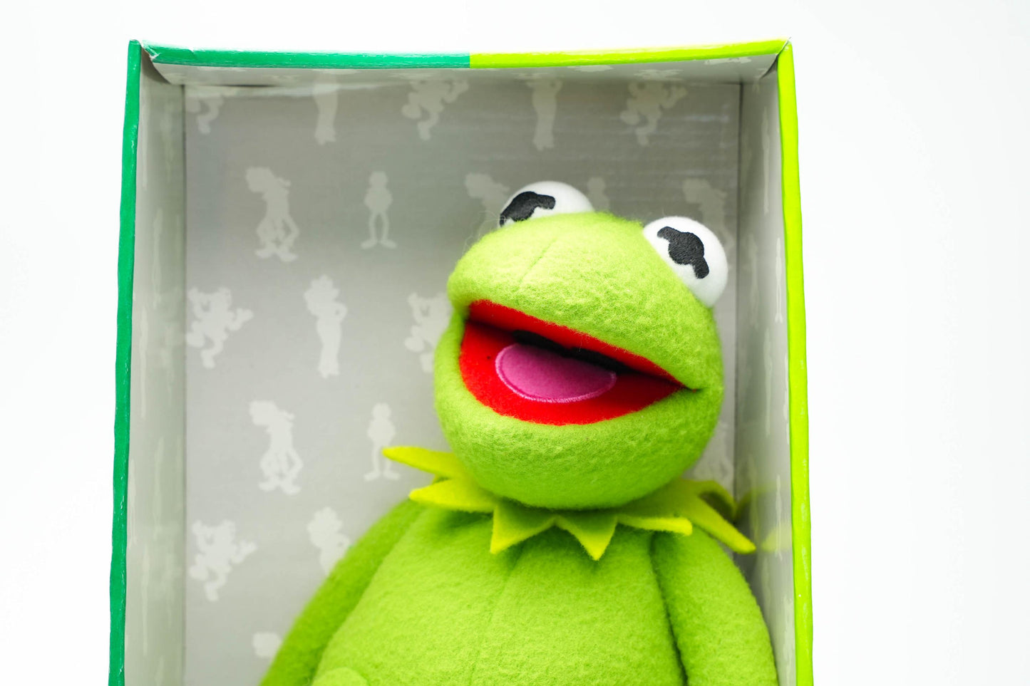 Kermit de Kikker Knuffelpop in Doos – Kermit Collection – 35 cm / ca. 13.8 inch – Vintage IGEL