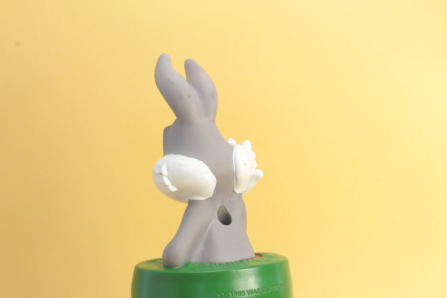 Vintage Bugs Bunny beker met gat voor een rietje | Vintage beker | Cartoon beker | Warner Bros 1995