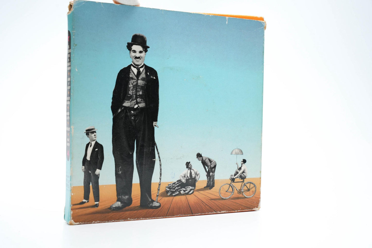 FilmOffice Super 8 Box – Laurel & Hardy, Charlie Chaplin, Buster Keaton | Vintage Slapstick Collectorsbox | ca. 1970s