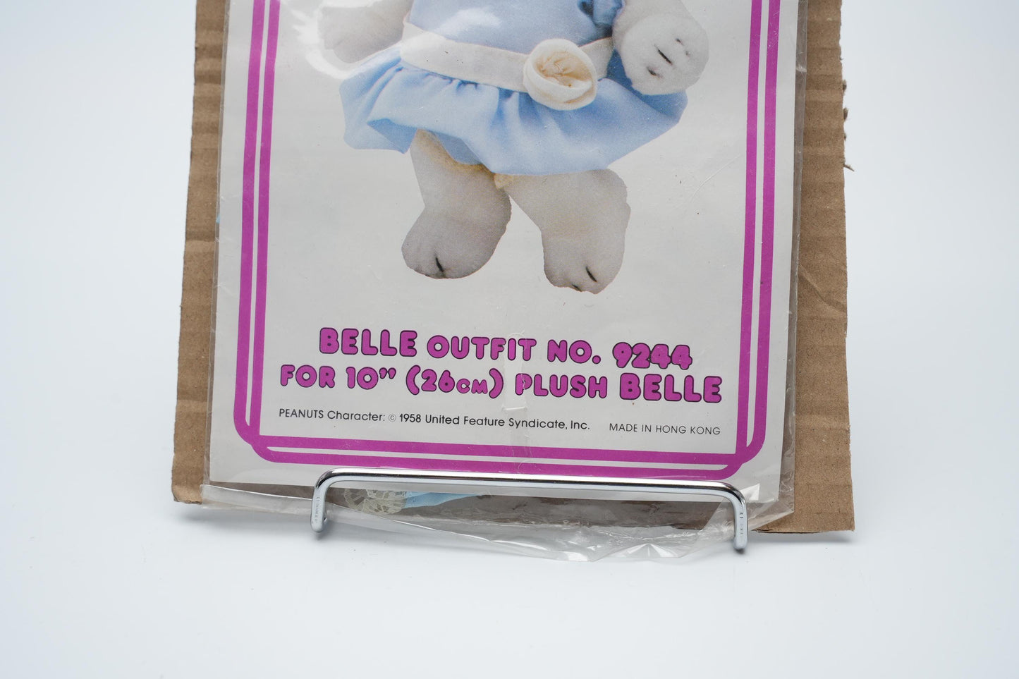 Belle Outfits - Vintage Snoopy Belle Blauwe Jurk (1980s) - Nieuw in Verpakking