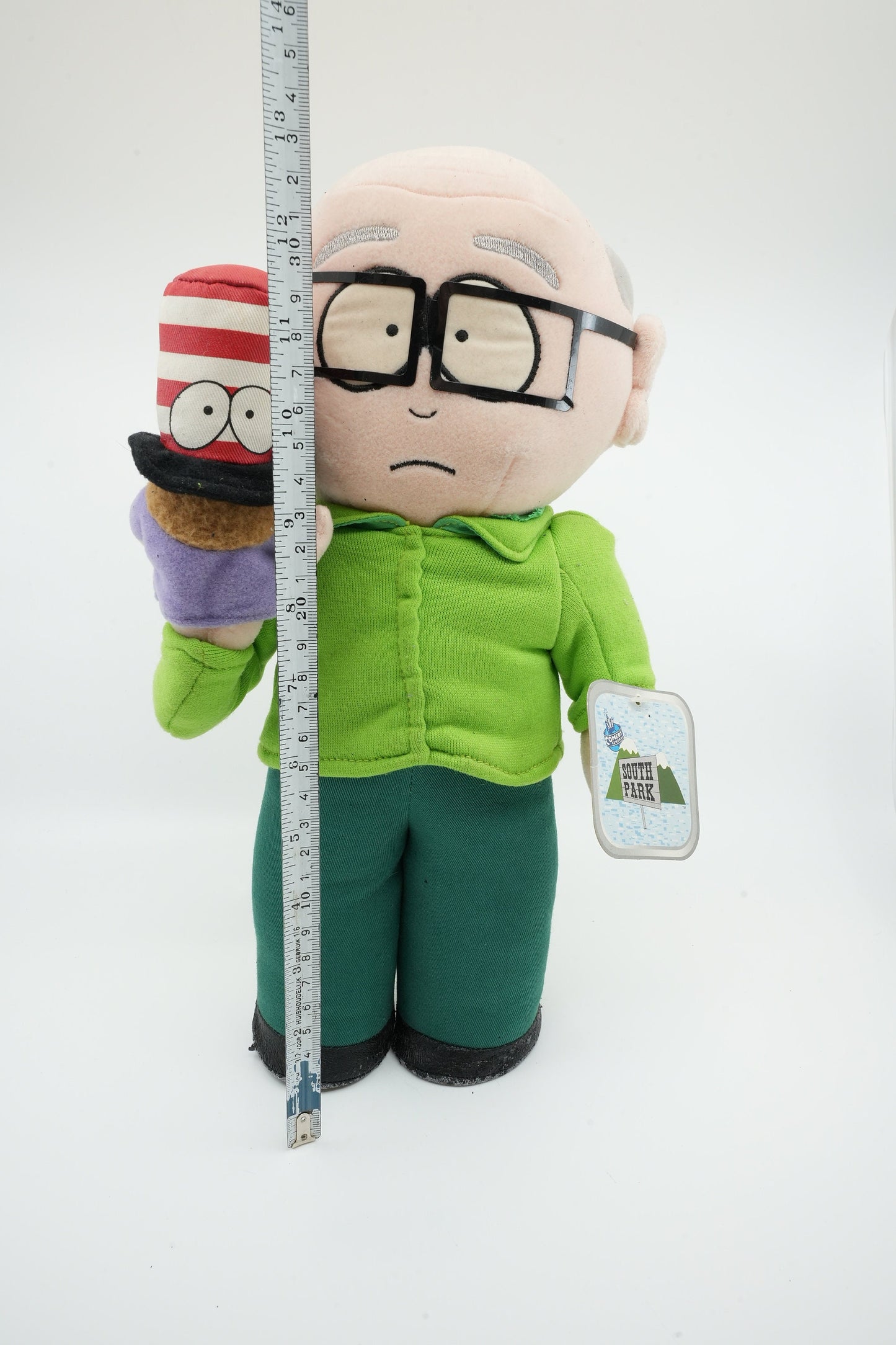 Vintage South Park Plush Herbert Garrison | Retro knuffel Herbert Garrison | South Park plush