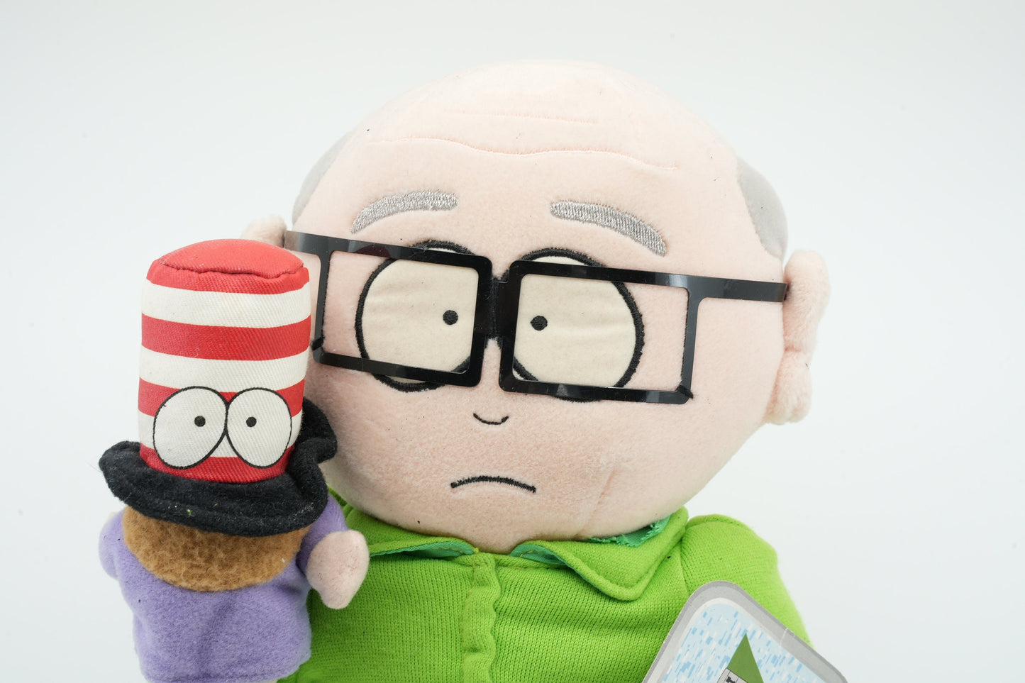 Vintage South Park Plush Herbert Garrison | Retro knuffel Herbert Garrison | South Park plush