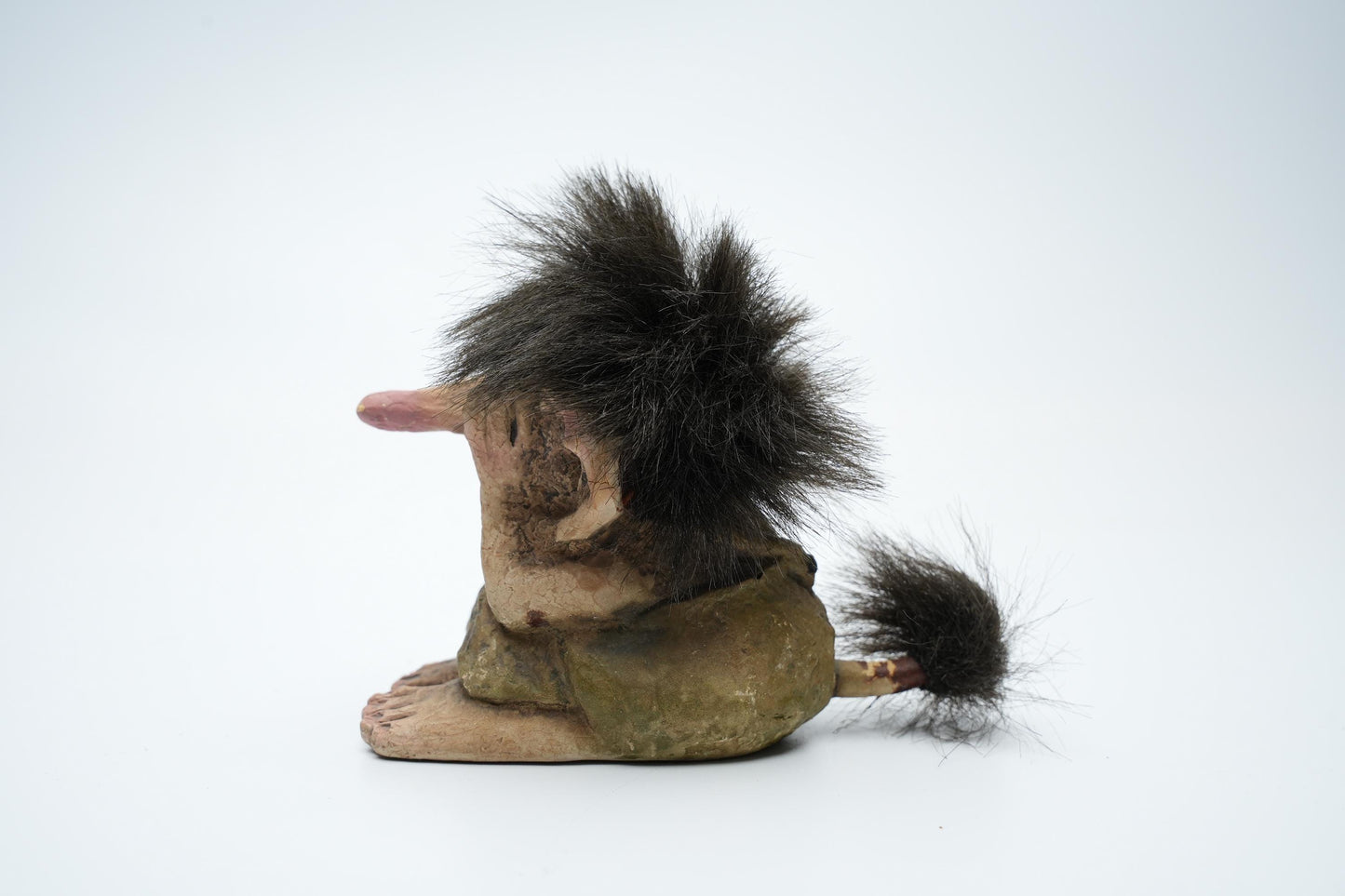 Nyform Vintage Troll #117 – 10 cm / 3.9 inch – Handgemaakt in Noorwegen