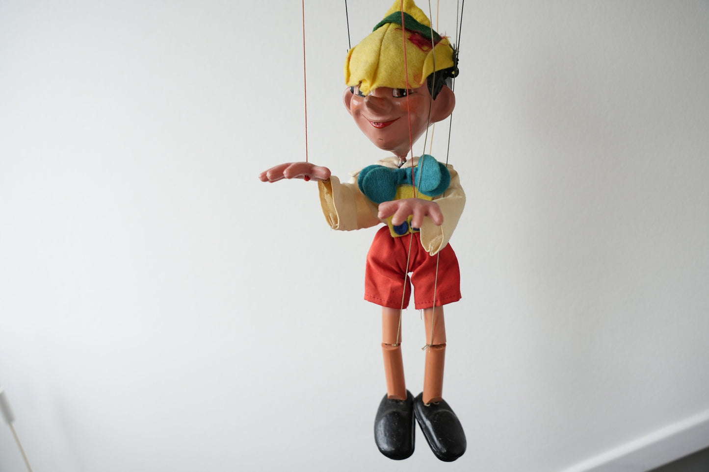 Vintage Pelham Marionet pinokkio incl doos  1960's | Vintage Marionette pop |