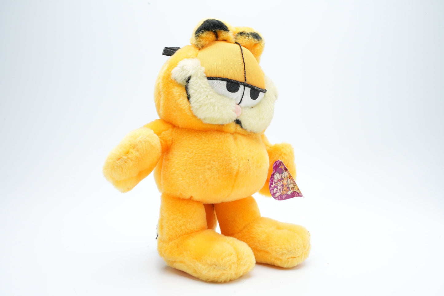 Vintage Garfield die staat met grote ogen | vintage Garfield plush