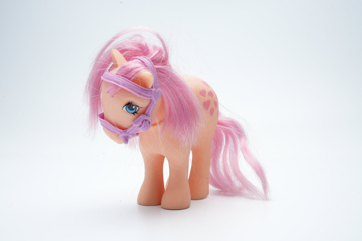 Peachy Pink Hearts | roze hartjes G1 My Little Pony | My Little Pony paarden