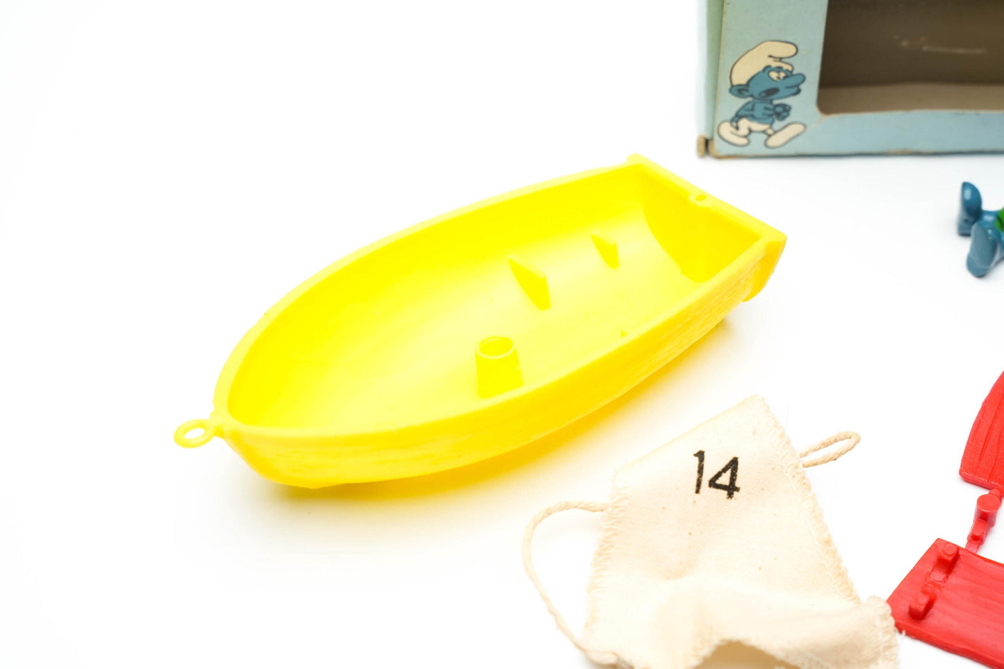 Smurfen Zeilboot Playset (Nr. 5) – Schleich Peyo 1980s