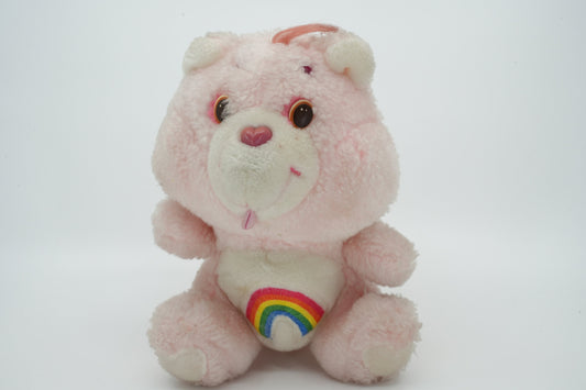 Vintage Friend Care Bear plush Rainbow gemaakt door Kenner in 1983, Zorg beer regenboog pluche | Vintage zorg beer