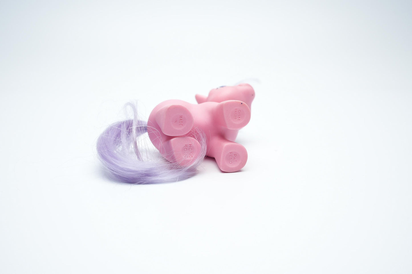 Vintage My Little Pony - Roze Pony met Paarse Manen